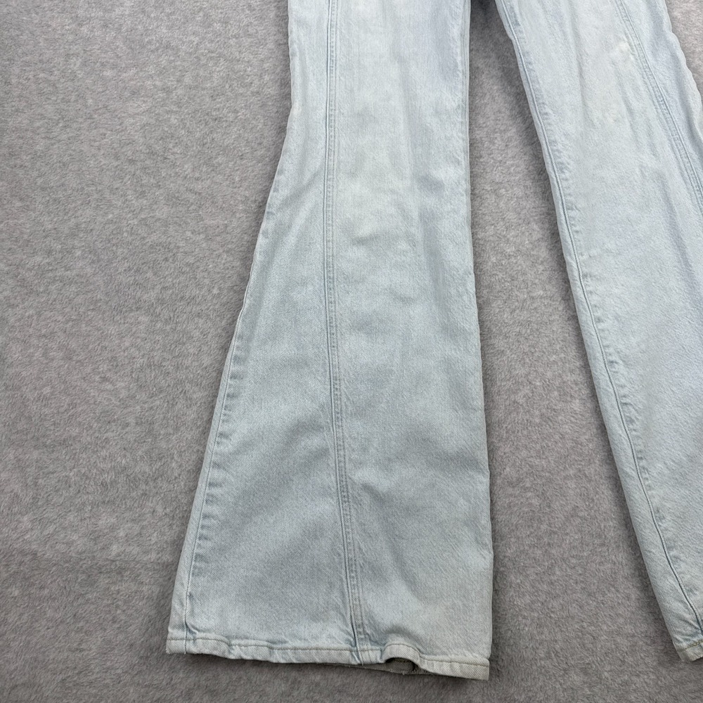 We The Free Free People Jeans Sz 26 Florence Flare Leg High Waist Bareback - Picture 5 of 16